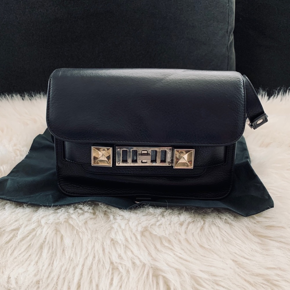Proenza Schouler PS 11 Mini Black